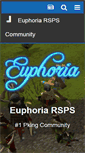 Mobile Screenshot of euphoriarsps.com